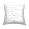 Stupell Industries I Love You For All That You Are Inspirational Love Quote Throw Pillow 18" x 18"